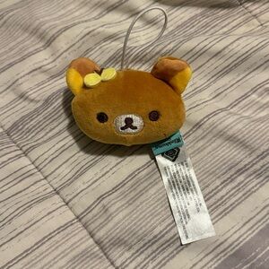 Round 1 x Rilakkuma Mascot Keychain Strap